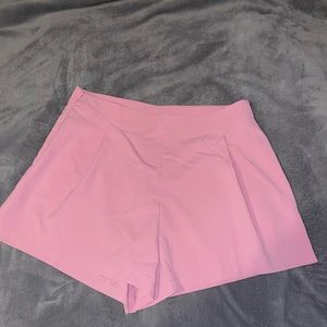 Shein pink shorts